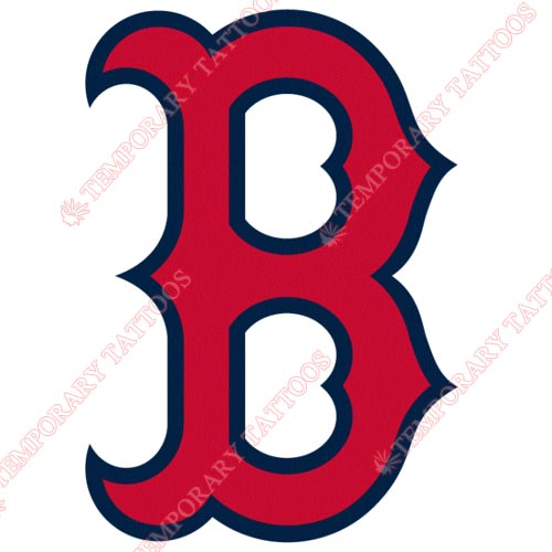Boston Red Sox Customize Temporary Tattoos Stickers NO.1453